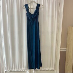 Beginning Boutique Teal Maxi Dress